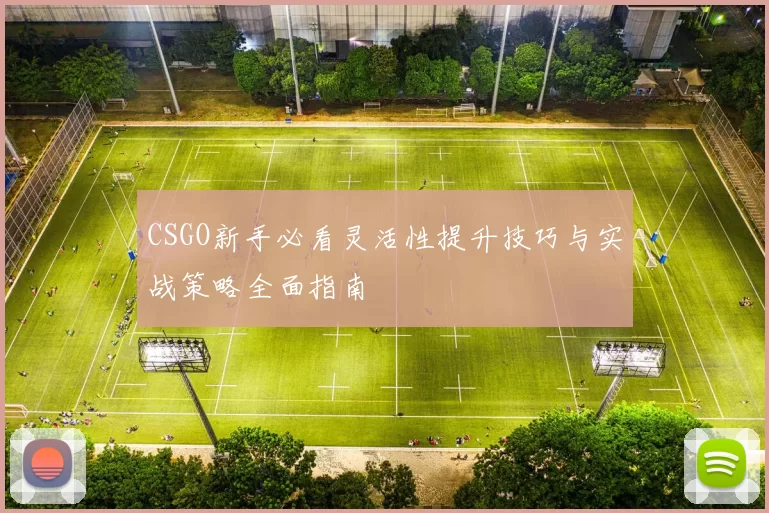 CSGO新手必看灵活性提升技巧与实战策略全面指南