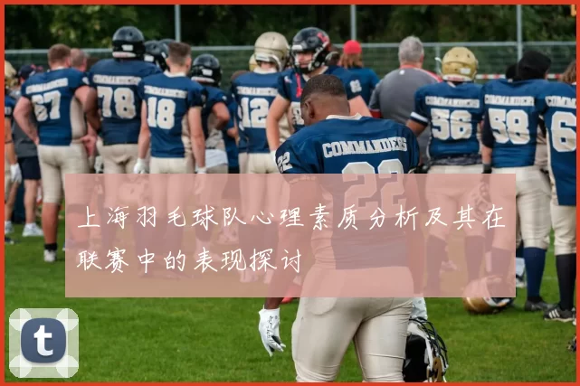 上海羽毛球队心理素质分析及其在联赛中的表现探讨